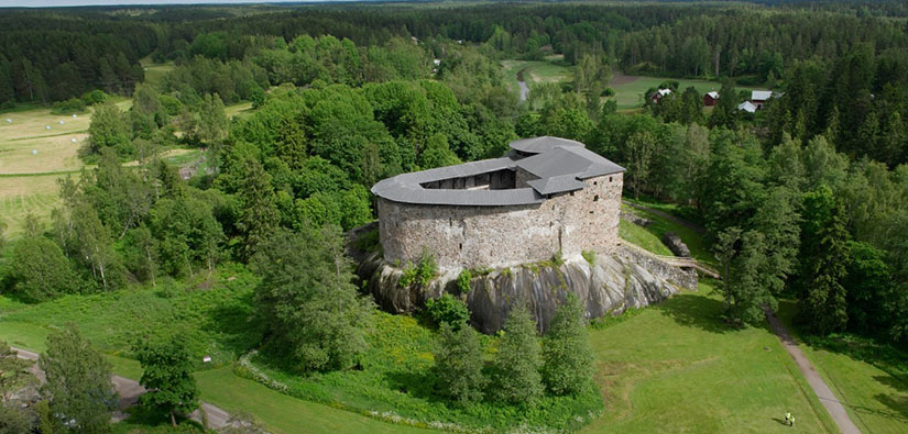 Raseborgs slott. Foto: Henrik Jansson / Forststyrelsen.