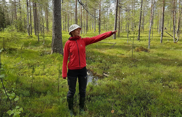 Projektipäällikkö Suvi Haapalehto toivoo karttakyselyn avulla löytyvän uusia arvoikkaita luontokohteita valtion mailta.