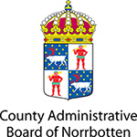 Logo of County Administrative Board of Norrbotten.