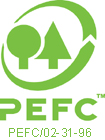 the logo of PEFC-certificate