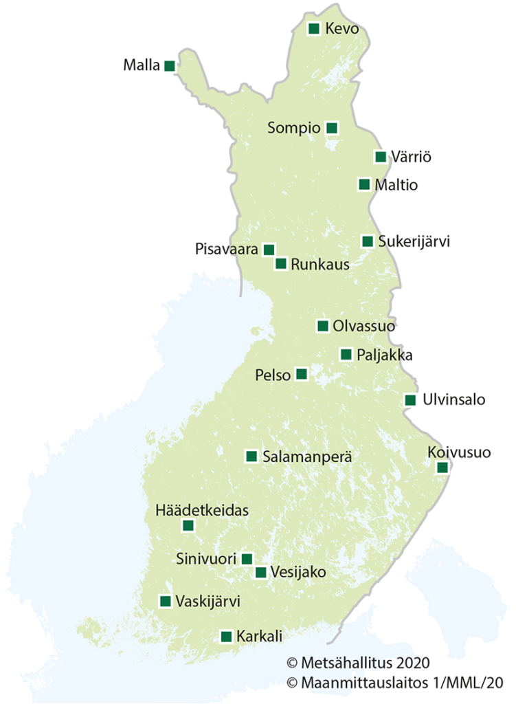 Luonnonpuistoissa tutkitaan luontoa | Metsähallitus