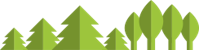 A vector illustration of increasing carbon sink.