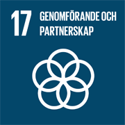 FN:s mål för hållbar utveckling nummer 17: genomförande och partnerskap.