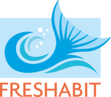 Freshabit LIFE -hankkeen tunnus.