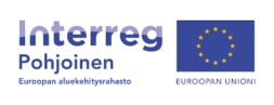 Interreg pohjoisen ja Euroopan unionin logot