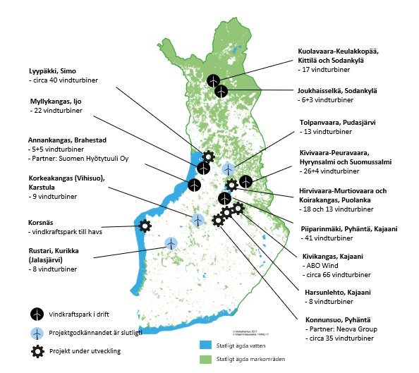 Forststyrelsens vindkraftsprojekt